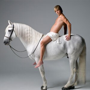 Bruno, Sacha Baron Cohen, Horse