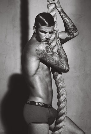 David Beckham Emporio Armani Underwear Ad. David Beckham, Emporio Armani