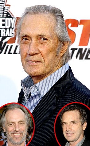 David Carradine, Keith Carrradine, Robert Carradine