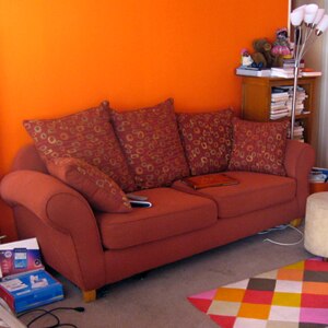 Dress My Nest: Episode 202, Couch (Before)