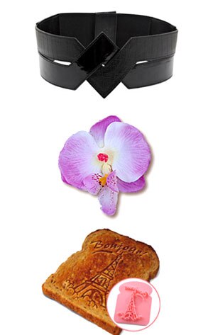 Misfits Belt, Popit Lavender Orchid,  Fred Flare French Toast Stamp