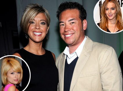 Kate Gosselin, Jon Gosselin, Paris Hilton, Lindsay Lohan