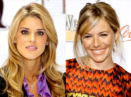 Carrie Prejean, Sienna Miller