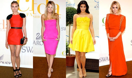 Diane Kruger, Blake Lively, Kim Kardashian, Ashley Olsen