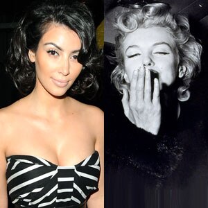 Kim Kardashian, Marilyn Monroe Kim Kardashian, Marilyn Monroe