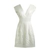 Arden B V-Neck Eyelet Dress