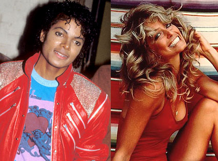 Michael Jackson, Farrah Fawcett