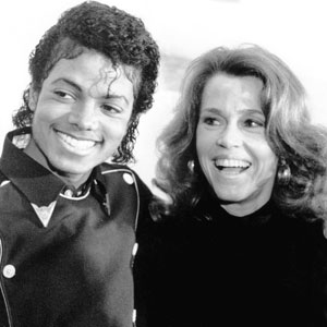 Michael Jackson, Jane Fonda