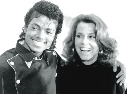 Michael Jackson, Jane Fonda
