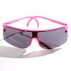 Torrid Neon-Pink Trim Aviator Shield Sunglasses
