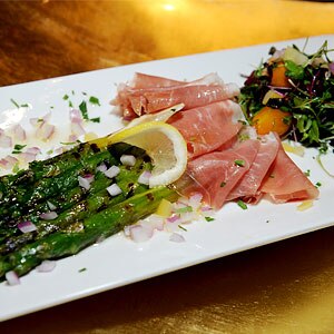 LAVO Chef Ralph's Grilled Asparagus with Prosciutto and Lemon