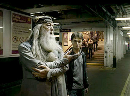 Michael Gambon, Daniel Radcliffe, Harry Potter and the Half-Blooded Prince Michael Gambon, Daniel Radcliffe, Harry Potter and the Half-Blooded Prince