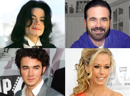 Michael Jackson, Billy Mays, Kevin Jonas, Kendra Wilkinson