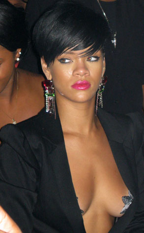 Rihanna In A Thong