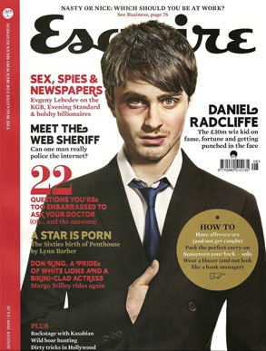 Daniel Radcliffe, Esquire Magazine