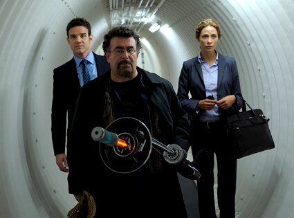 Saul Rubinek, Eddie McClintock, Joanne Kelly, Warehouse 13