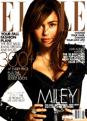 Miley Cyrus, Elle Magazine