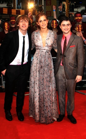 Rupert Grint, Emma Watson, Daniel Radcliffe