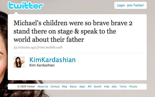 kim kardashian twitter picture. Kim Kardashian, Twitter Page