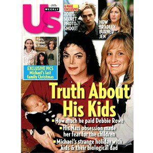 Michael Jackson, Debbie Rowe, Us Weekly Magazine