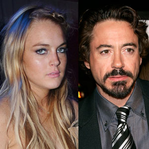Lindsay Lohan, Robert Downey Jr. Lindsay Lohan, Robert Downey Jr.