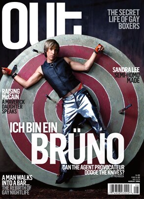 Sacha Baron Cohen, Bruno, Out Magazine