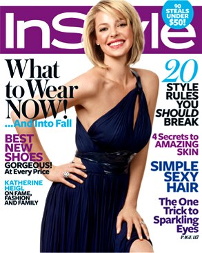 Katherine Heigl, InStyle Magazine