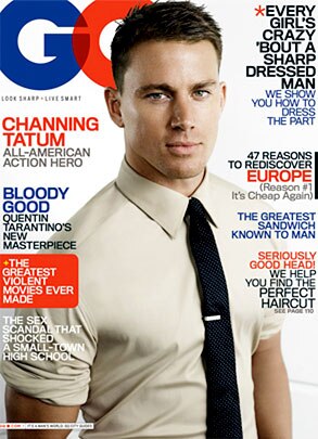 Channing Tatum, GQ Cover