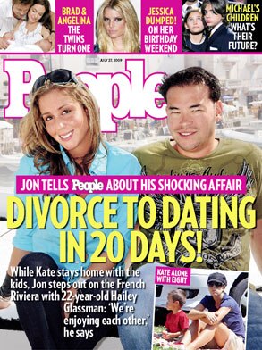 Jon Gosselin, Hailey Glassman, People