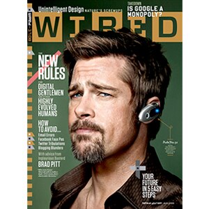Brad Pitt, Wired Cover
