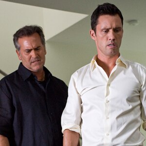 Bruce Campbell, Jeffrey Donovan, Burn Notice