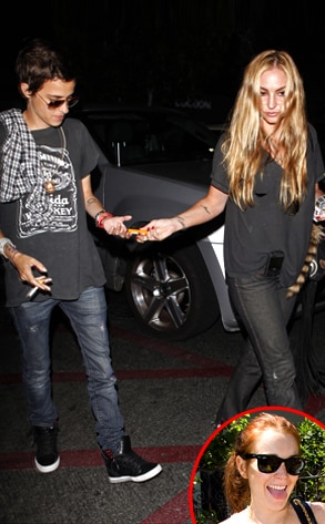 Samantha Ronson, Drea DeMatteo, Lindsay Lohan