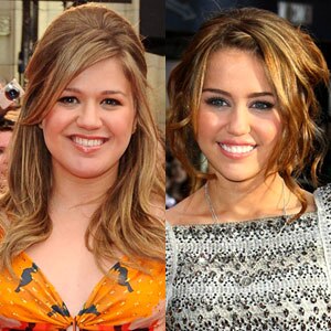 Kelly Clarkson, Miley Cyrus