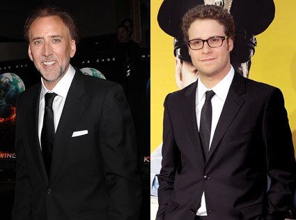 Nicolas Cage, Seth Rogen