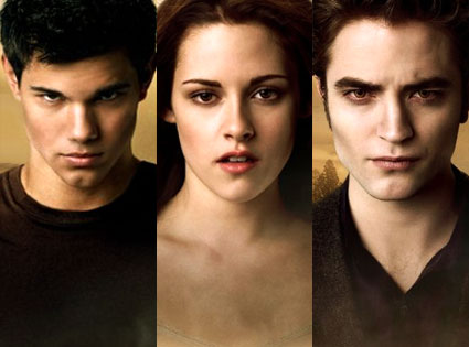 Taylor Lautner Kristin Stewart Robert Pattinson New Moon