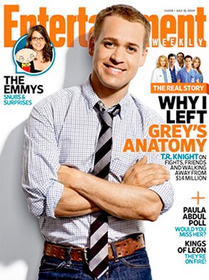 TR Knight, EW Cover