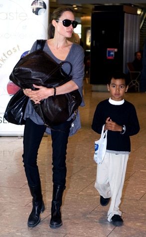 Apparently Angelina Jolie's recent trip to Iraq with her son Maddox was 