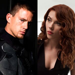 Channing Tatum, G.I. Joe: The Rise of Cobra, Scarlett Johansson, Iron Man 2