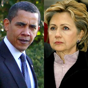 Barack Obama, Hilary Clinton