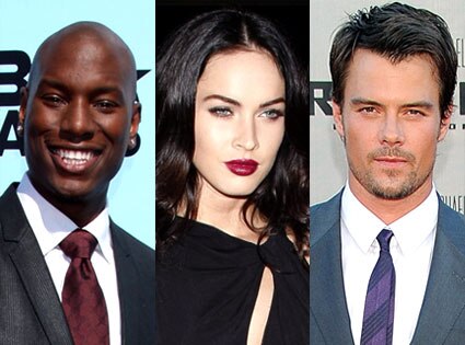Tyrese Gibson, Megan Fox, Josh Duhamel