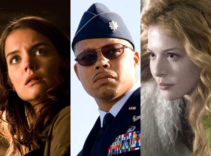 Katie Holmes (Batman Begins), Terrence Howard (Iron Man), Rachelle Lefevre (Twilight)