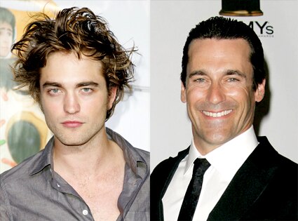 Robert Pattinson, Jon Hamm