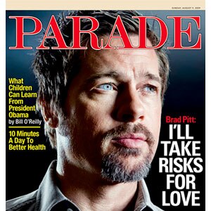 Brad Pitt, Parade Cover