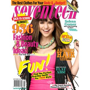 Selena Gomez, Seventeen Magazine