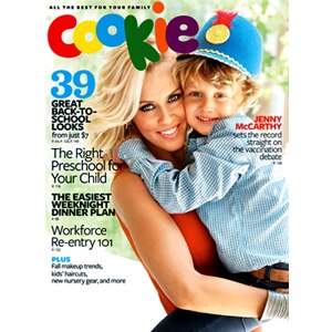 Jenny McCarthy, Evan, Cookie Magazine
