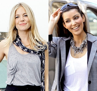 Sienna Miller, Kim Kardashian