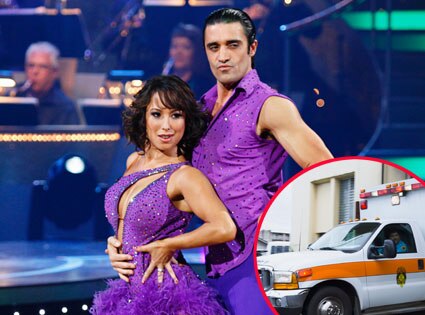 Dancing With the Stars, Cheryl Burke, Giles Marnin, Ambulance