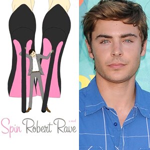 Spin Book Cover, Zac Efron