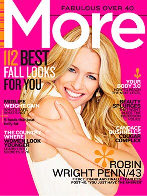 Robin Wright Penn, More Magazine, Cover