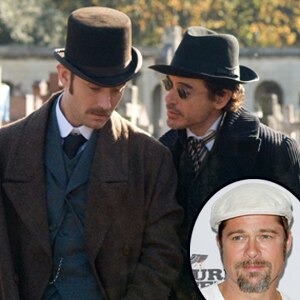 Jude Law, Robert Downey Jr., Sherlock Holmes, Brad Pitt
